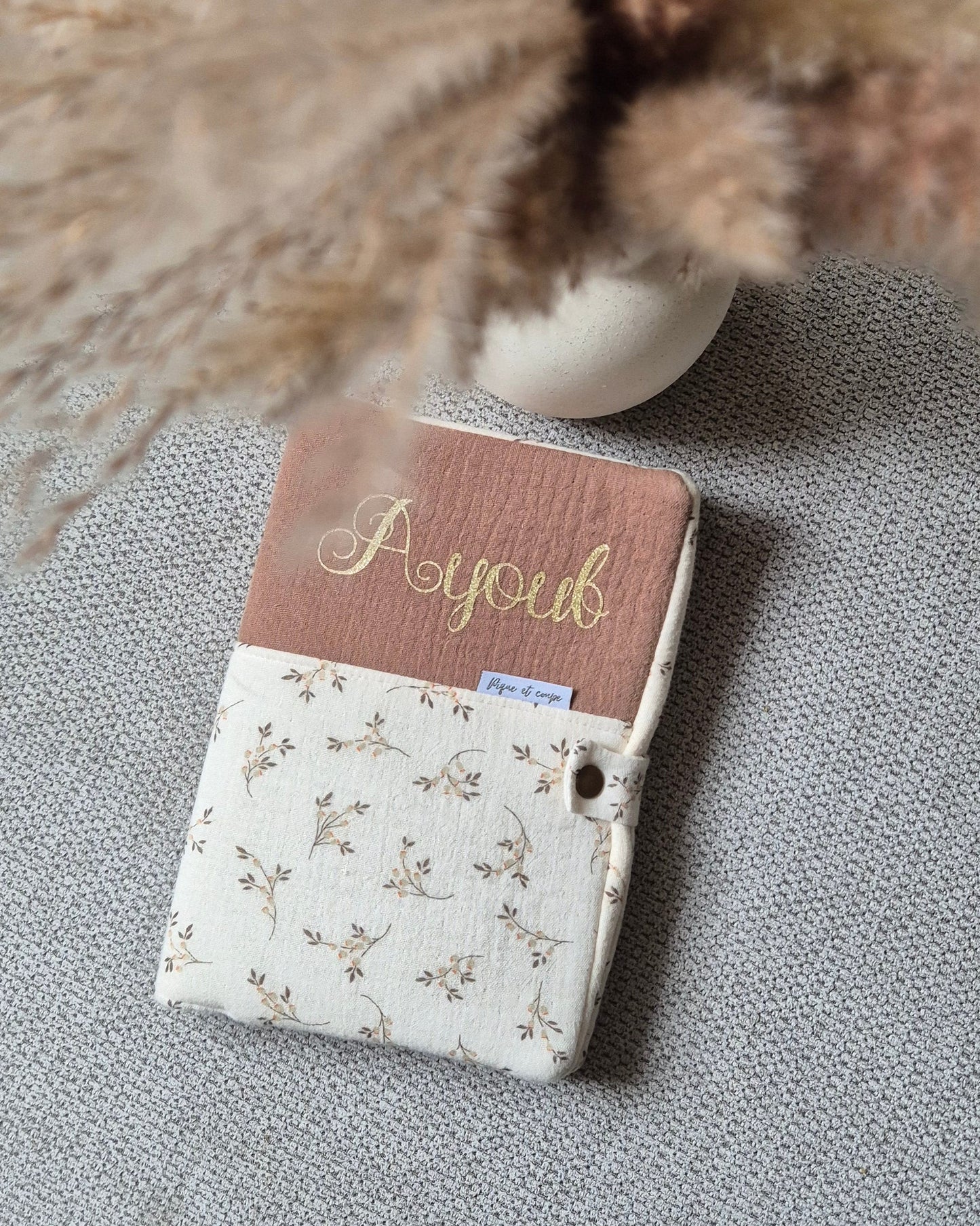Protège carnet bohème