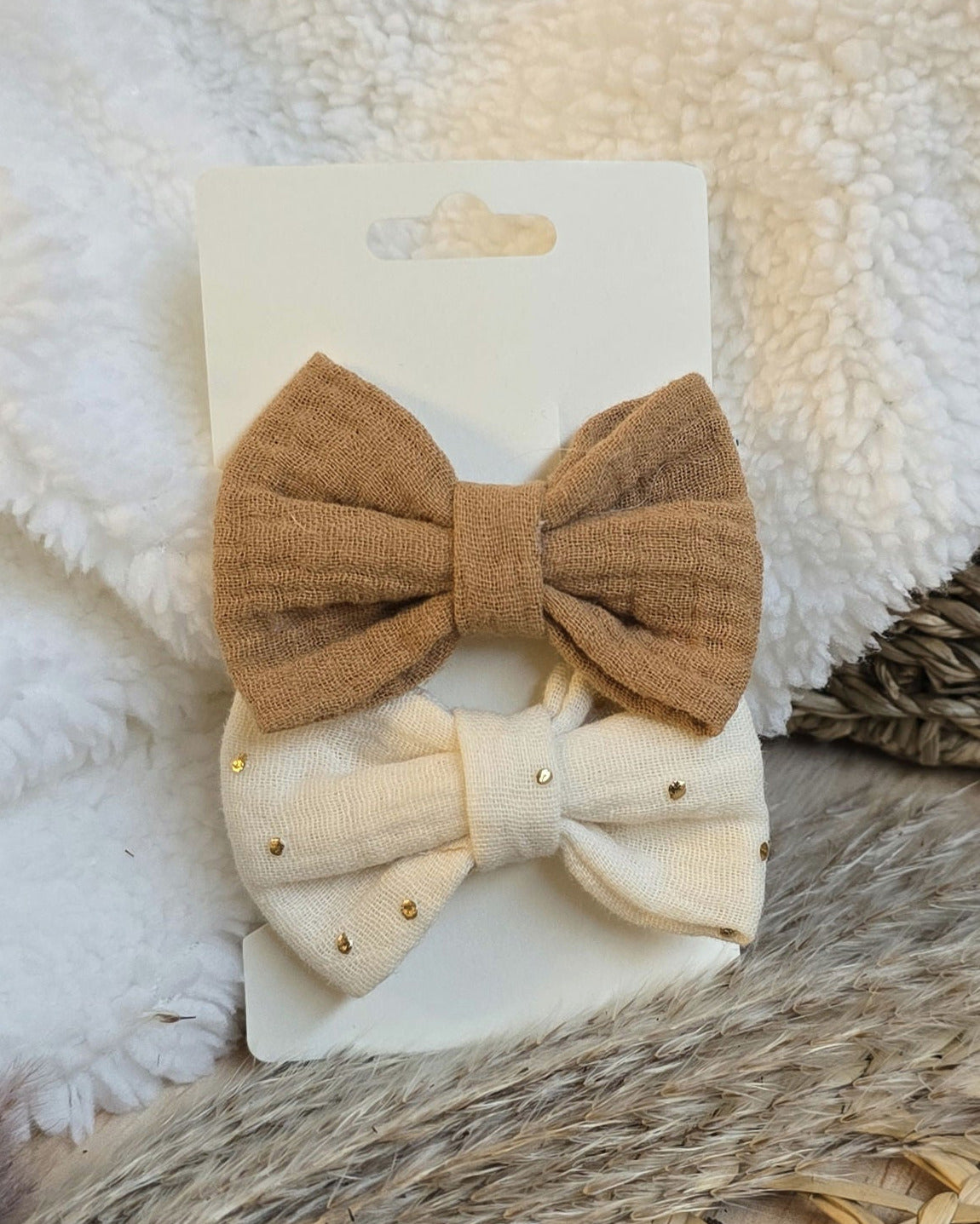 Lot de deux barrettes