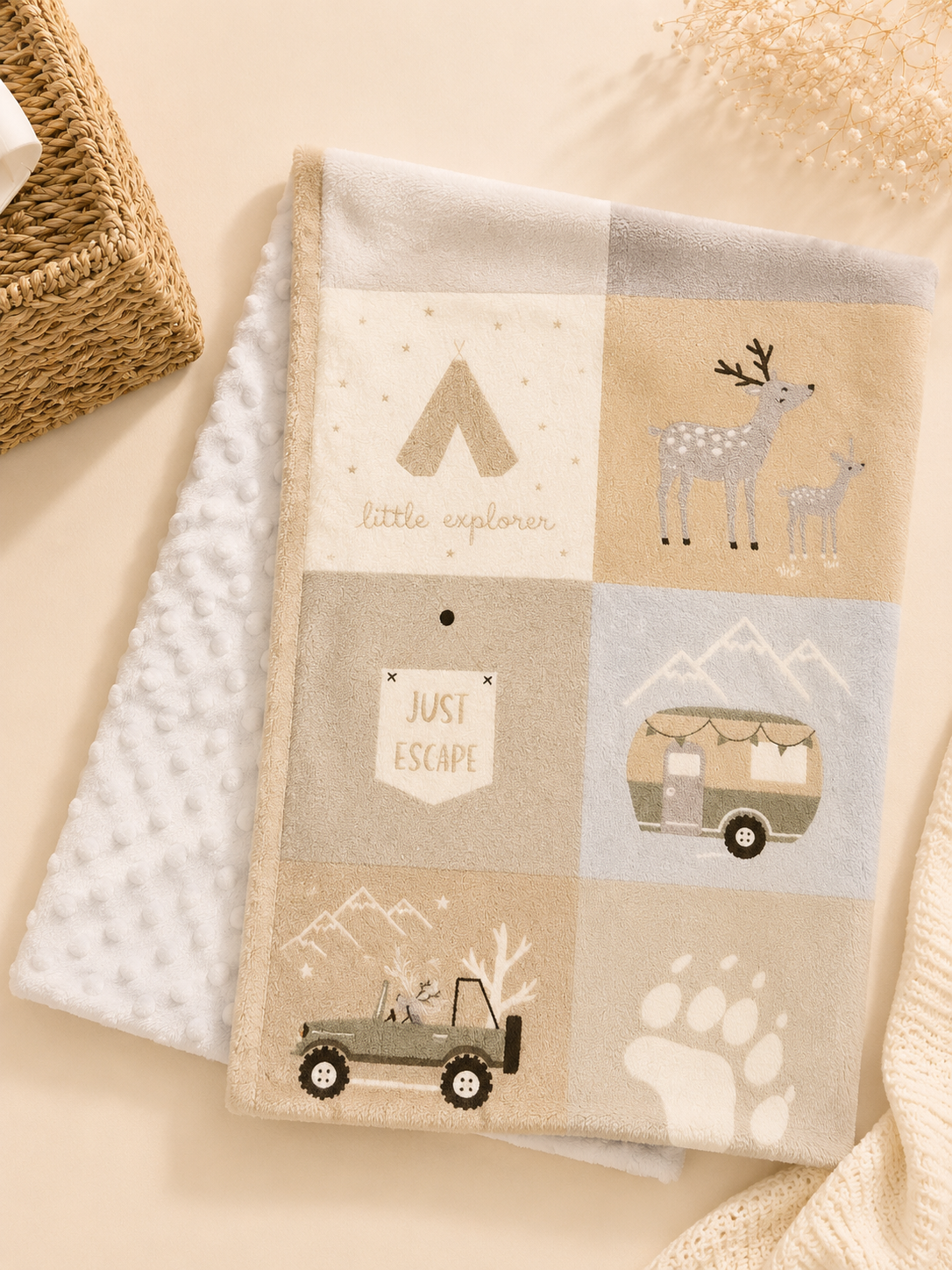 Couverture bébé polaire