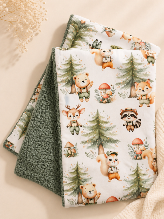 Couverture bébé bouclette