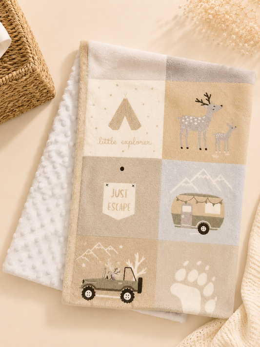 Couverture polaire bébé – Pique et Coupe