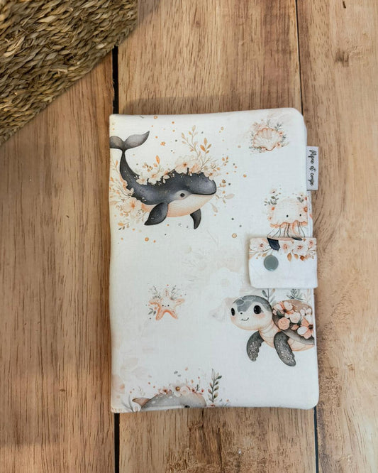 Protège carnet mer