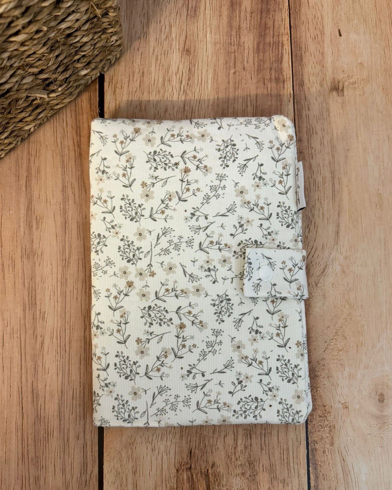 Protège carnet herbier sauvage