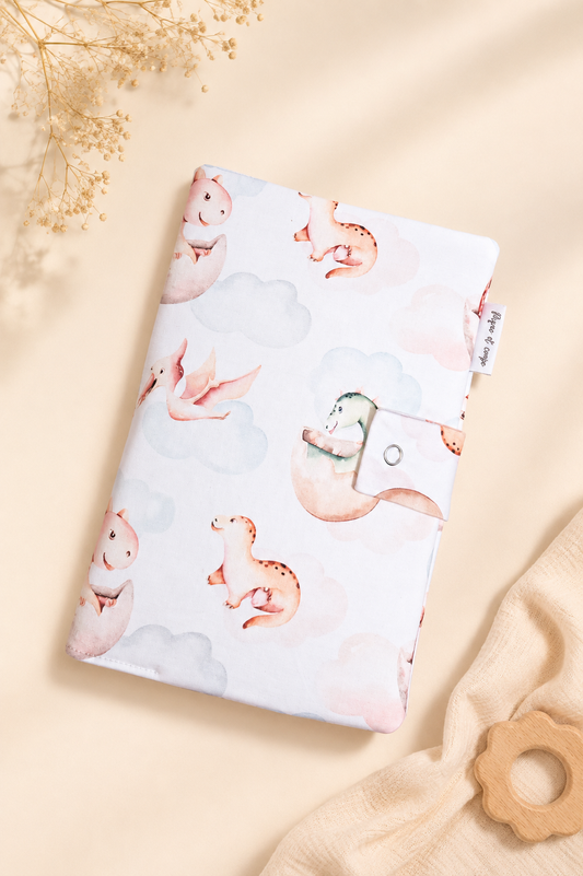 Protège carnet dinosaure