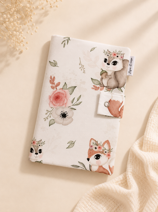 Protège carnet écureuil