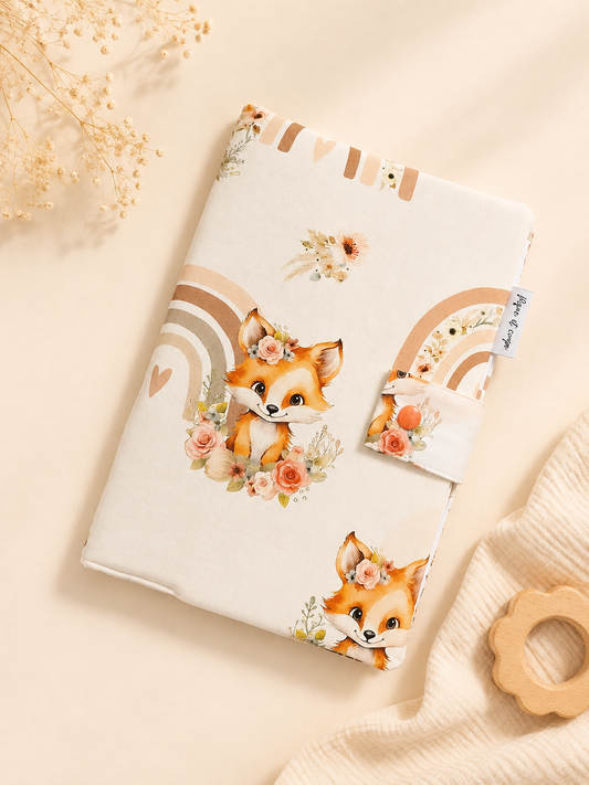 Protège carnet renarde