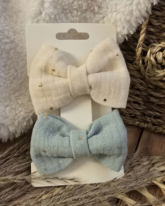Lot de deux barrettes