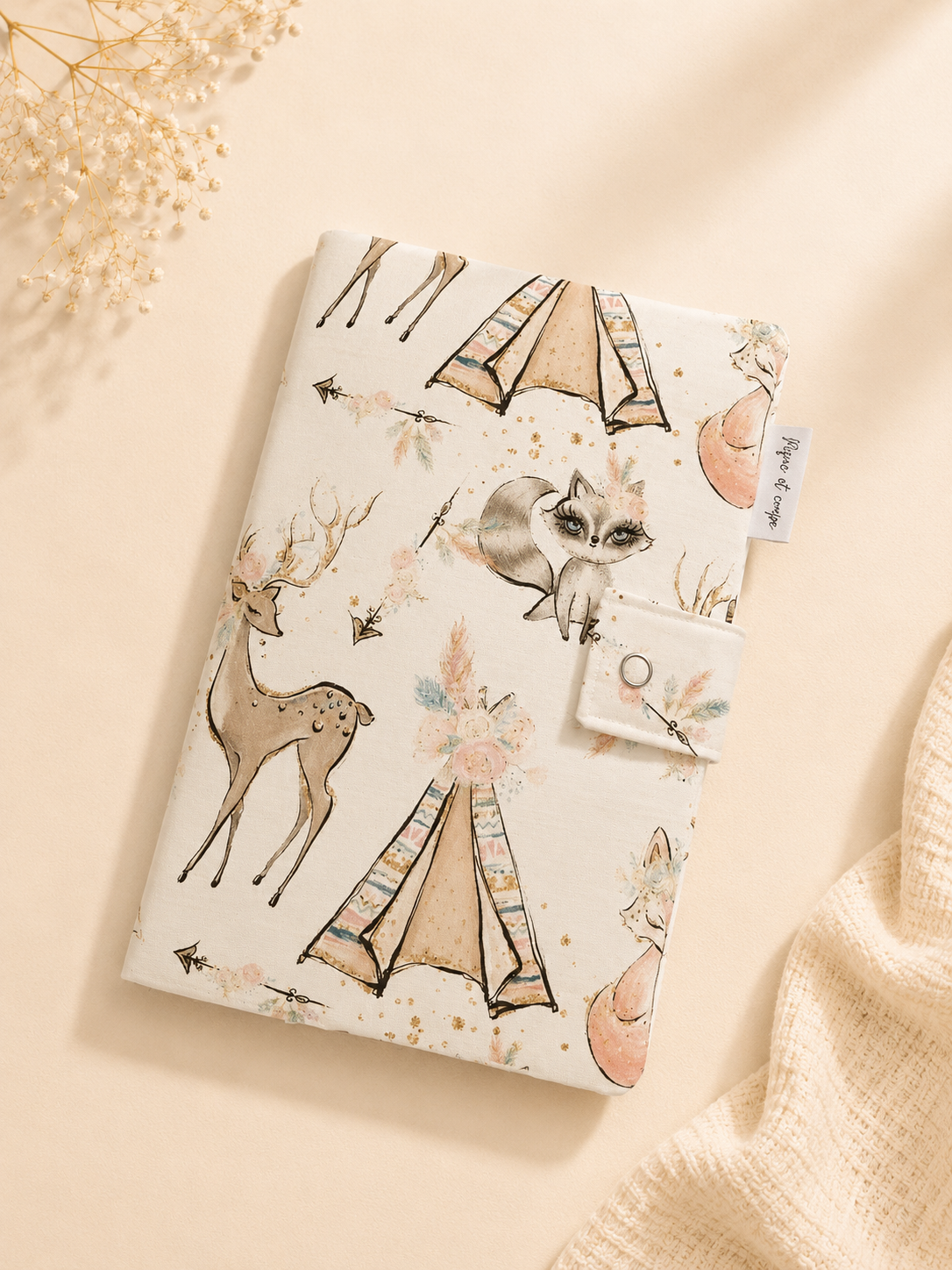 Protège carnet tippi
